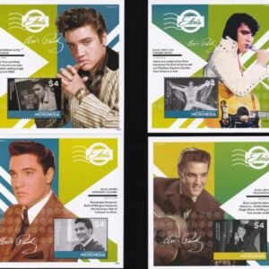US 1119-1122 Trust Territories Micronesia NH VF Elvis Life Sheets