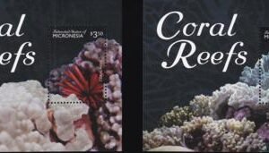 US 1133-34 Trust Territories Micronesia NH VF Coral Reefs S/S
