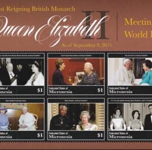 US 1159 Trust Territories Micronesia NH VF Queen Elizabeth Sheet