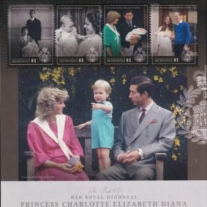 US 1167 Trust Territories Micronesia NH VF Birth Of Princess Charlotte