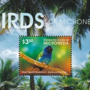 US 1170 Trust Territories Micronesia NH VF Birds S/S