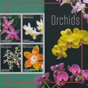 US 1185 Trust Territories Micronesia NH VF Orchid Sheet