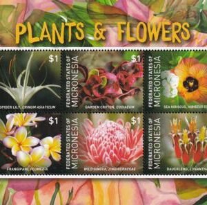 US 1187 Trust Territories Micronesia NH VF Plants And Flowers