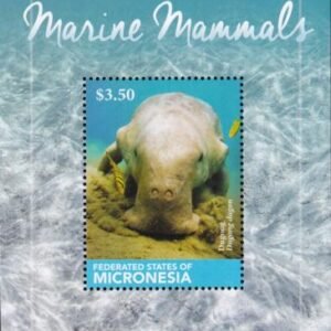 US 1190 Trust Territories Micronesia NH VF Marine Mammals S/S