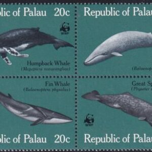 US 24-27 Trust Territories Palau NH VF Whales