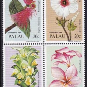 US 59-62 Trust Territories Palau NH VF Christmas