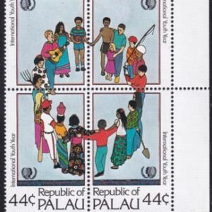 US 86-89 Trust Territories Palau NH VF Int'l Youth Year