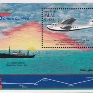 US 94 Trust Territories Palau NH VF Trans-Pacific S/S