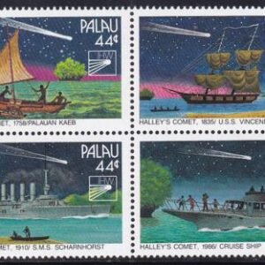 US 95-98 Trust Territories Palau NH VF Halley's Comet