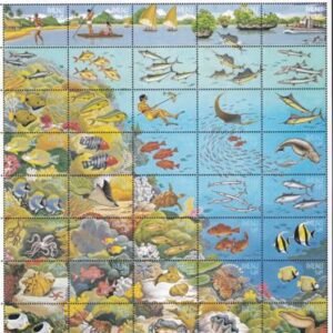 US 103 Trust Territories Palau NH VF Sea & Reef S/S