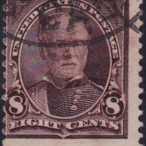 US 272a Bureau & Regular IssuesUsed AVE Off Center, Clear "R" Wmk From "USIR" Light Cancel