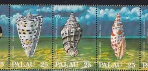 US 191-95 Trust Territories Palau NH VF Seashells