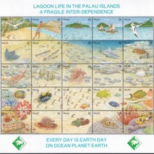 US 246 Trust Territories Palau NH VF Lagoon M/S