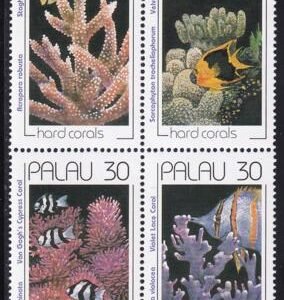 US 259-62 Trust Territories Palau NH VF Coral