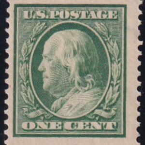 US 387 Early Commemeratives Mint LH VF Tall Stamp - Large Margins