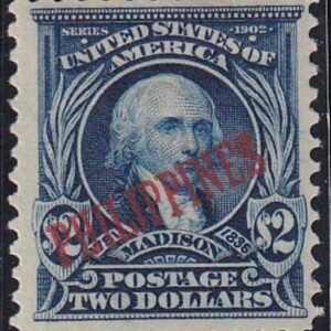 US Possessions - Philippines 238 Mint H F-VF+ Rich Color, PF Cert. ONLY 695 Issued!