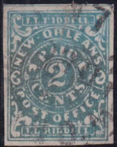 US Back Of Book - Confederate States of America 62x1 VF Repaired Tear + Thin At Top