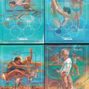 US 304-9 Trust Territories Palau NH VF Summer Olympics S/S