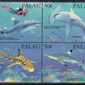 US 315 Trust Territories Palau NH VF Sharks