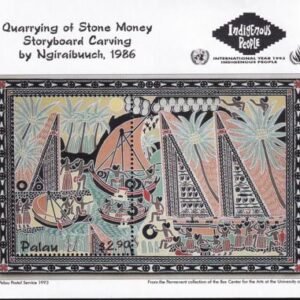 US 319 Trust Territories Palau NH VF Indigenous People, M/S