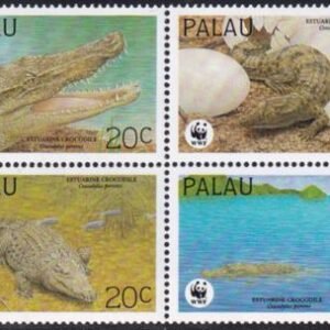 US 323 Trust Territories Palau NH VF Crocodiles