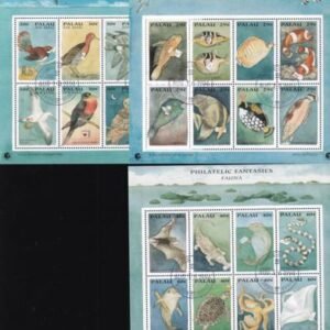 US 334-36 Trust Territories Palau NH VF PhiloKorea '94 S/S