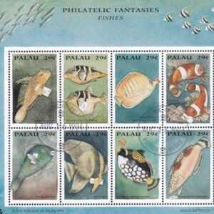 US 334-36 Trust Territories Palau NH VF PhiloKorea '94 S/S