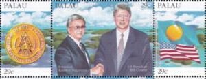 US 338 Trust Territories Palau NH VF Independence Day