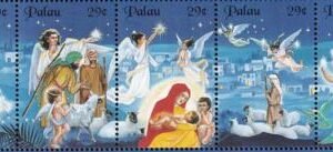 US 345 Trust Territories Palau NH VF Christmas