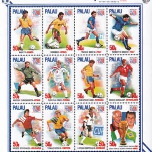 US 346-48 Trust Territories Palau NH VF World Cup Soccer M/S
