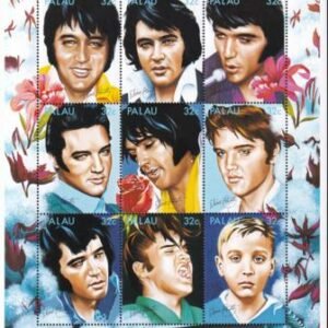 US 350 Trust Territories Palau NH VF Elvis Presley M/S