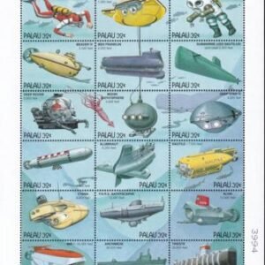 US 372 Trust Territories Palau NH VF Underwater Ships M/S
