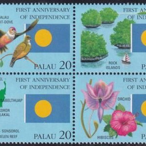US 377 Trust Territories Palau NH VF Independence