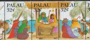 US 382 Trust Territories Palau NH VF Christmas