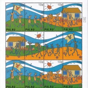 US 385 Trust Territories Palau NH VF Year Of The Rat