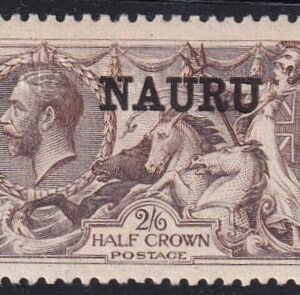 Nauru 16 Mint LH  VF Seahorse!