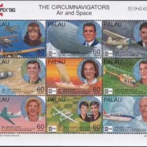 US 390 Trust Territories Palau NH VF Capex '96 Air & Space M/S