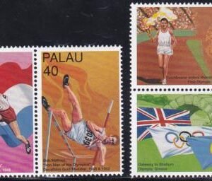 US 397-400 Trust Territories Palau NH VF Atlanta '96 (2 pr.)