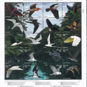 US 402 Trust Territories Palau NH VF Lagoon Birds M/S