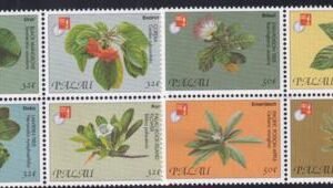 US 420-21 Trust Territories Palau NH VF Shoreline Flowers