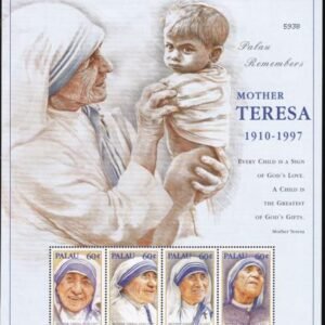 US 457 Trust Territories Palau NH VF Mother Teresa M/S