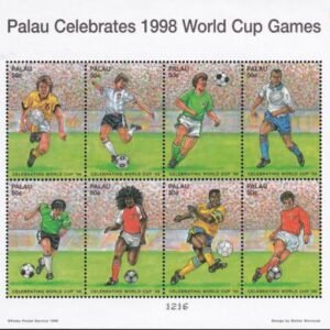 US 463 Trust Territories Palau NH VF World Cup Soccer M/S