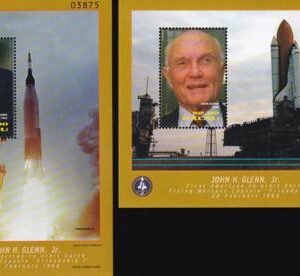 US 477-78 Trust Territories Palau NH VF John Glenn Ret. To Space S/S