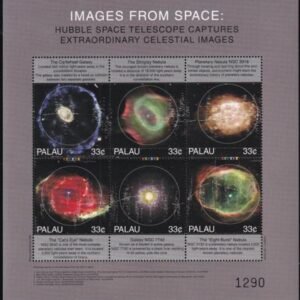 US 524 Trust Territories Palau NH VF Hubble Images M/S