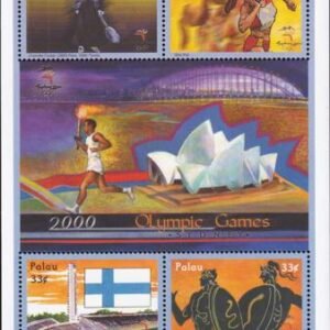 US 547 Trust Territories Palau NH VF Summer Olympics S/S