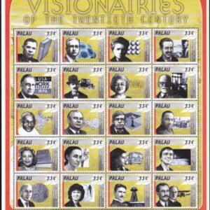 US 557 Trust Territories Palau NH VF Visionaries M/S