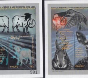 US 562-63 Trust Territories Palau NH VF Science & Med. S/S