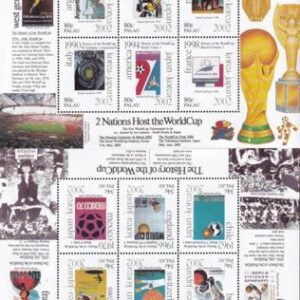 US 630-31 Trust Territories Palau NH VF World Cup M/S