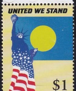 US 645 Trust Territories Palau NH VF United We Stand