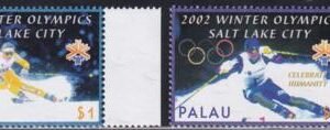 US 678-79 Trust Territories Palau NH VF Winter Olympics (Lge. Rings)